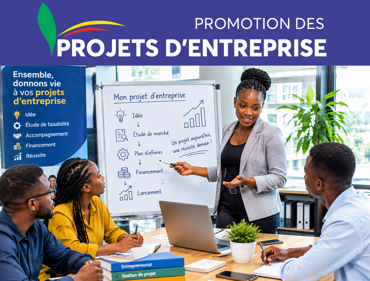 Promotions des projets d'entreprise